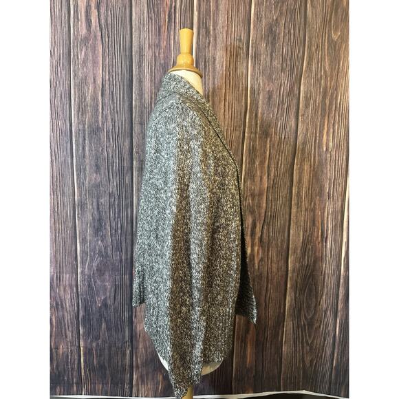 Croft & Barrow Women's Grey Open Cardigan sweater Long Sleeve Size XL - Picture 2 of 8